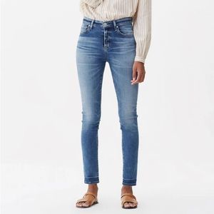 Citizens Of Humanity Harlow Ankle High Rise Slim - Capeside